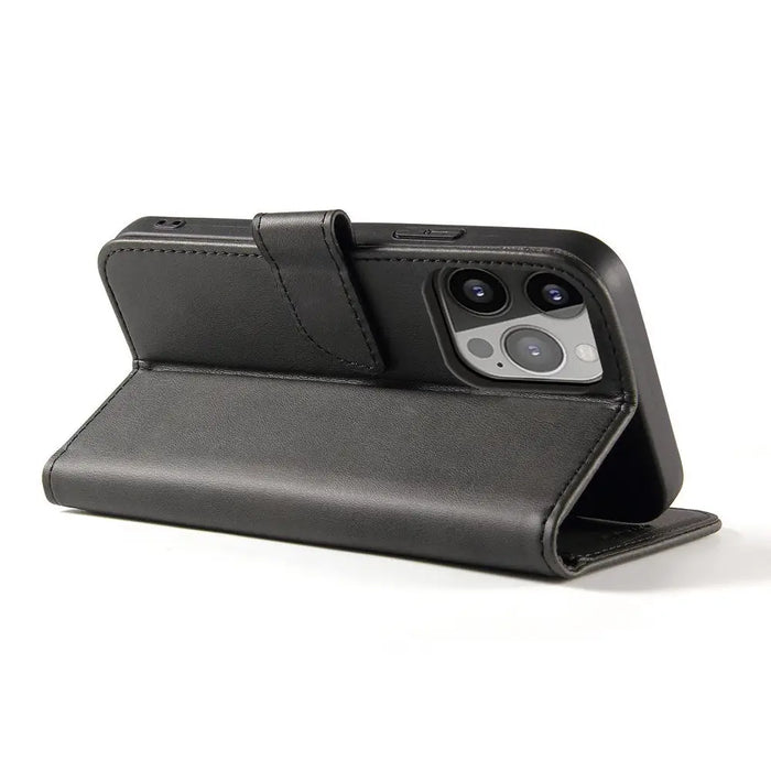 Magnet Case case for Vivo Y35 / Vivo Y22 / Vivo Y22s cover with flip wallet stand black - Cell phone cases