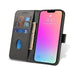 Magnet Case case for Vivo Y35 / Vivo Y22 / Vivo Y22s cover with flip wallet stand black - Cell phone cases