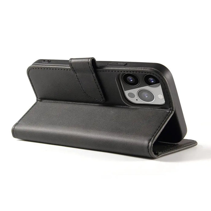 Magnet Case with flap and wallet for Tecno Spark 10 - black - Cell phone cases and covers<<<HurtelXML