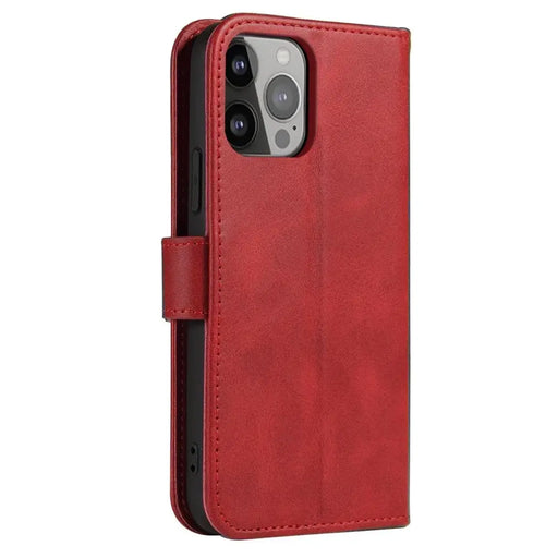 Magnet Case with flap for Samsung Galaxy A26 - red - Cell phone cases and covers<<<HurtelXML