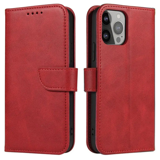 Magnet Case with flap for Samsung Galaxy A26 - red - Cell phone cases and covers<<<HurtelXML