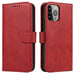Magnet Case with Flip for Samsung Galaxy S25 Ultra - Red - Cell phone cases and covers<<<HurtelXML