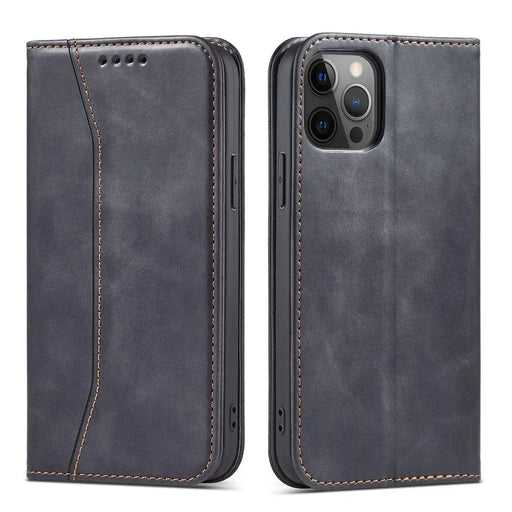 Magnet Fancy Case Case for iPhone 12 Pro Max Pouch Wallet Card Holder Black - Cell phone cases and covers<<<HurtelXML