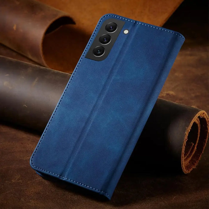Magnet Fancy Case for Samsung Galaxy S23 flip cover wallet stand blue - Cell phone cases and covers<<<HurtelXML