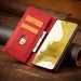 Magnet Fancy Case for Samsung Galaxy S23 Ultra Cover with Flip Stand Wallet Red - Cell phone cases