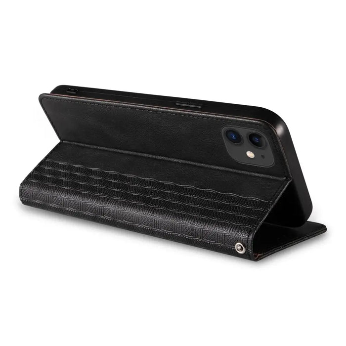 Magnet Strap Case for iPhone 13 Pouch Wallet + Mini Lanyard Pendant Black - Cell phone cases and covers<<<HurtelXML