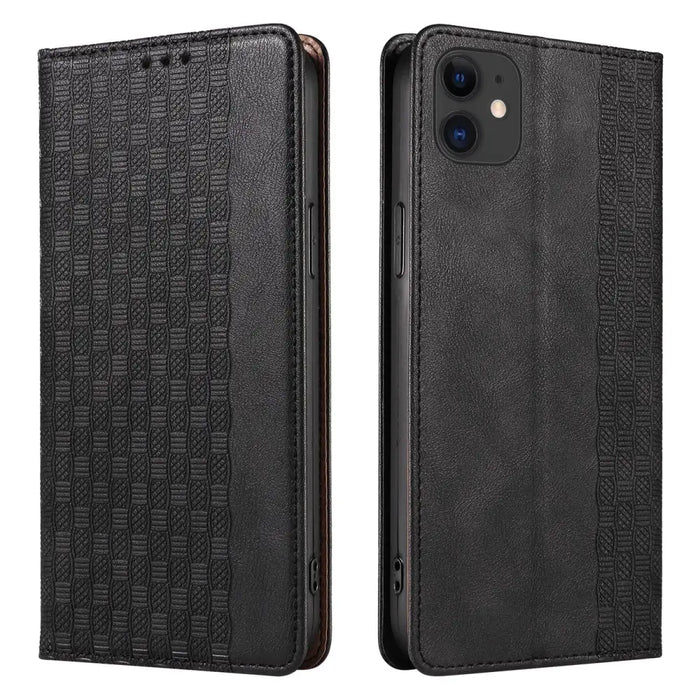 Magnet Strap Case for iPhone 13 Pouch Wallet + Mini Lanyard Pendant Black - Cell phone cases and covers<<<HurtelXML