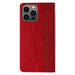 Magnet Strap Case Case for iPhone 13 Pro Max Pouch Wallet + Mini Lanyard Pendant Red - Cell phone cases