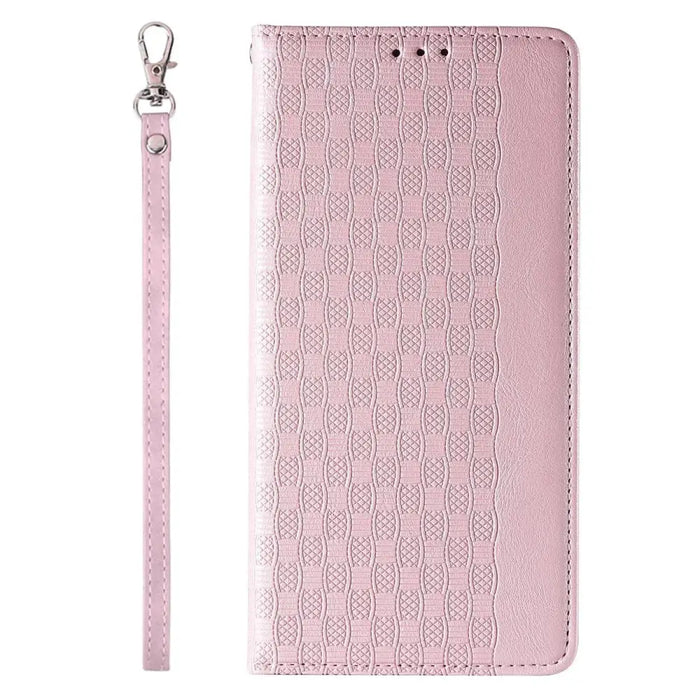 Magnet Strap Case for iPhone 13 Pro Pouch Wallet + Mini Lanyard Pendant Pink - Cell phone cases and covers<<<HurtelXML