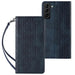 Magnet Strap Case Case for Samsung Galaxy S22 Ultra Pouch Wallet + Mini Lanyard Pendant Blue - Cell phone cases