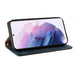 Magnet Strap Case Case for Samsung Galaxy S22 Ultra Pouch Wallet + Mini Lanyard Pendant Blue - Cell phone cases
