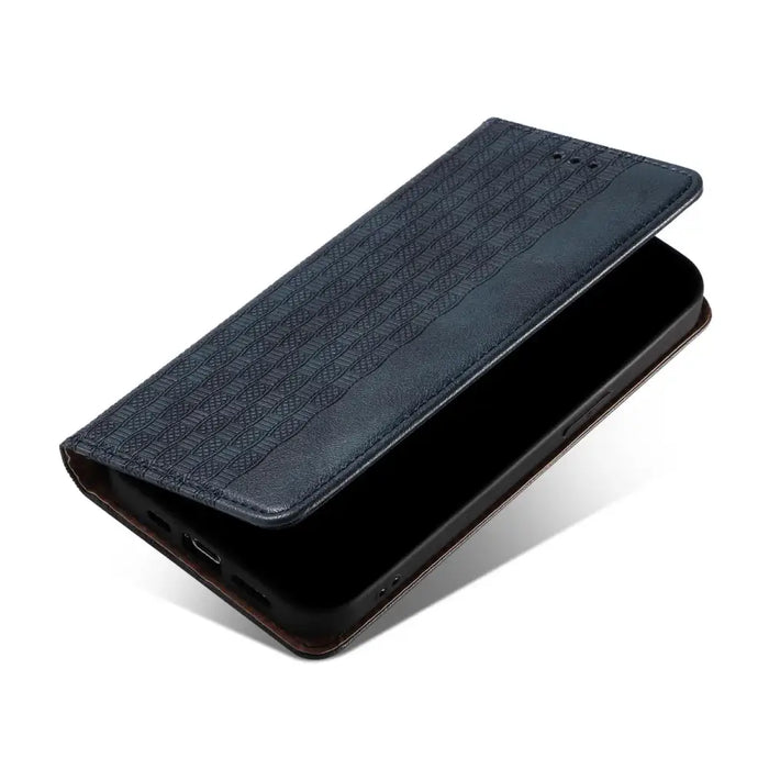 Magnet Strap Case Case for Samsung Galaxy S22 Ultra Pouch Wallet + Mini Lanyard Pendant Blue - Cell phone cases