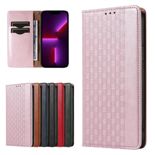 Magnet Strap Case iPhone 14 Case Flip Wallet Mini Lanyard Stand Pink - Cell phone cases and covers<<<HurtelXML