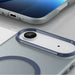 Magnetic Abrasive iPhone 17 Air Case Compatible with MagSafe - Matte Blue - Cell phone cases and covers<<<HurtelXML
