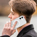 Magnetic Abrasive iPhone 17 Case Compatible with MagSafe - Matte White - Cell phone cases and covers<<<HurtelXML