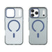 Magnetic Abrasive iPhone 17 Pro Max Case Compatible with MagSafe - Matte Blue - Cell phone cases and covers<<<HurtelXML