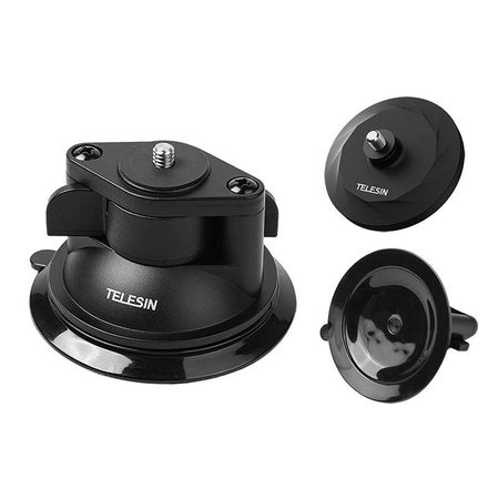 Magnetic Base and Suction Cup Base Set TELESIN for Insta360 GO 3 - For sports cameras<<<Accessories<<<Photo