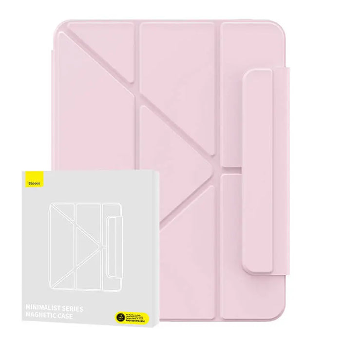 Magnetic Case Baseus Minimalist for Pad Air4/Air5 10.9″/Pad Pro 11″ (baby pink) - Protective cases