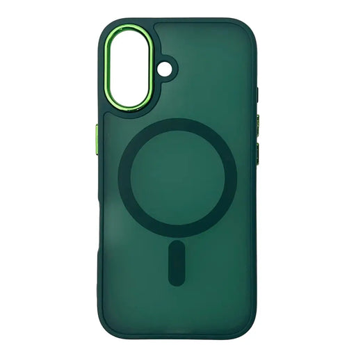 Magnetic Collection MagSafe iPhone 16 Case - Dark Green - Cell phone cases and covers<<<HurtelXML