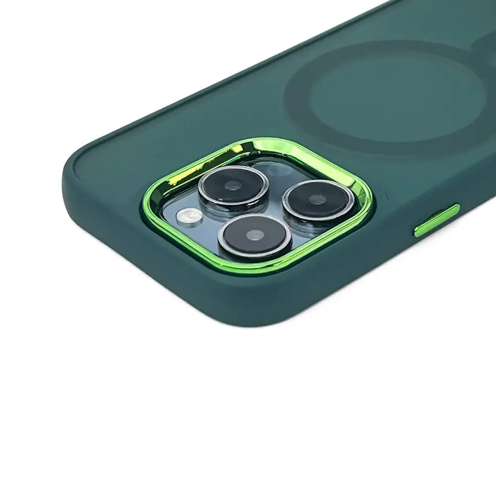 Magnetic Collection MagSafe iPhone 16 Case - Dark Green - Cell phone cases and covers<<<HurtelXML
