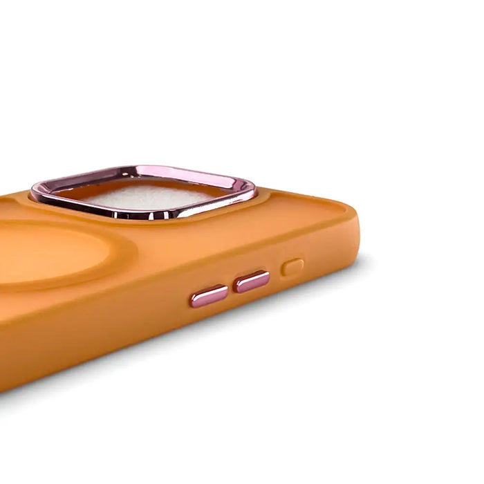 Magnetic Collection MagSafe iPhone 16 Case - Orange - Cell phone cases and covers<<<HurtelXML