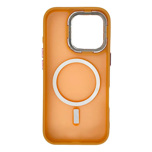 Magnetic Collection MagSafe iPhone 16 Pro Case - Orange - Cell phone cases and covers<<<HurtelXML
