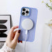 Magnetic Color Matte Case for iPhone 15 - navy blue - Cell phone cases and covers<<<HurtelXML
