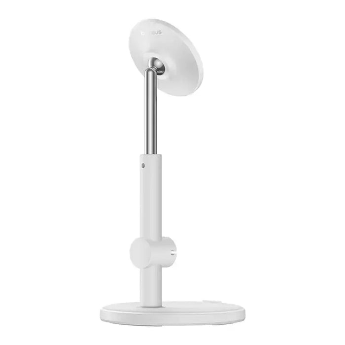 Magnetic Desktop Phone Stand Baseus MagPro (white) - Straps mounts and holders<<<Mounts<<<Tripods<<<Selfie