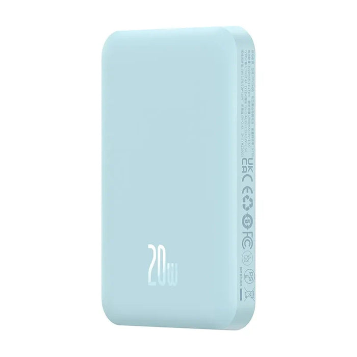 Magnetic Mini Powerbank Baseus 5000mAh USB-C 20W (blue) - Powerbanks<<<Energy<<<InnproXML&&&Powerbanks<<<HurtelXML