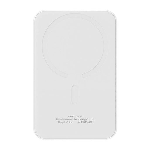 Magnetic Mini Powerbank Baseus 5000mAh USB-C 20W (white)