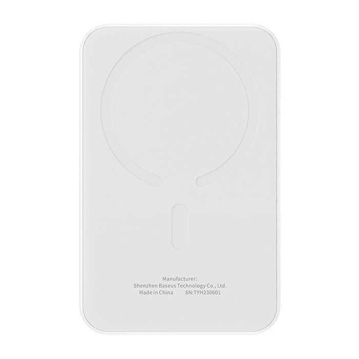 Magnetic Mini Powerbank Baseus 5000mAh USB-C 20W (white)