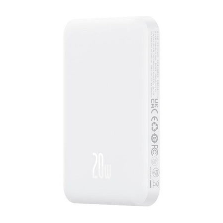 Magnetic Mini Powerbank Baseus 5000mAh USB-C 20W (white)
