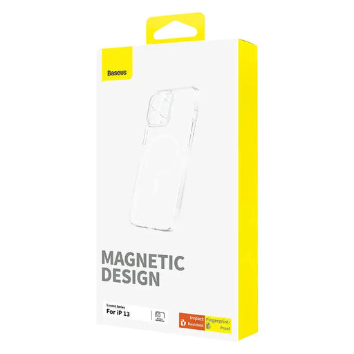 Magnetic Phone Case for iP 13 Baseus OS-Lucent Series (Clear) - Protective cases for smartphones<<<Cases<<<GSM