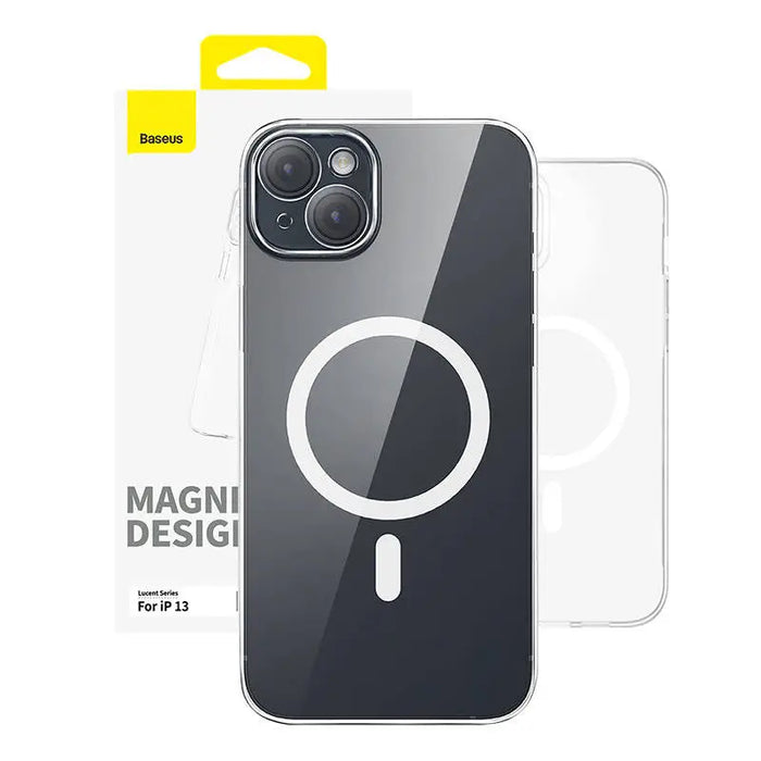 Magnetic Phone Case for iP 13 Baseus OS-Lucent Series (Clear) - Protective cases for smartphones<<<Cases<<<GSM