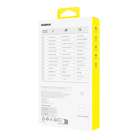 Magnetic Phone Case for iPhone 15 Plus Baseus OS-Lucent Series (Clear) - Protective cases for smartphones<<<Cases<<<GSM