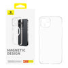 Magnetic Phone Case for iPhone 15 Plus Baseus OS-Lucent Series (Clear) - Protective cases for smartphones<<<Cases<<<GSM