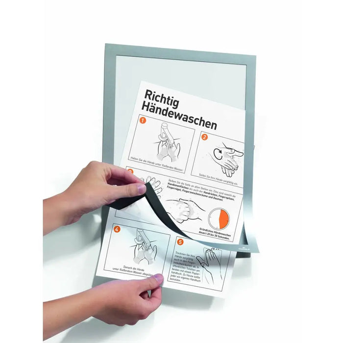 Magnetic Photo Frame Durable Duraframe Black (5 Units) - Декорация и Осветление<<<Дом Градина<<<BigBuy&&&Рамки за