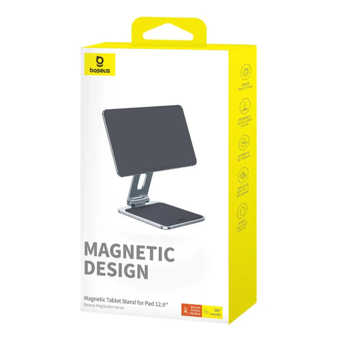 Magnetic Tablet Stand Baseus MagStable for Pad 12.9’’ (grey) - Bases and stands<<<stands<<<tripods<<<Selfie