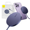 Magnetic Wireless Charger Baseus Simple Mini3 15W (Dusty purple) - Wireless chargers<<<Chargers<<<GSM