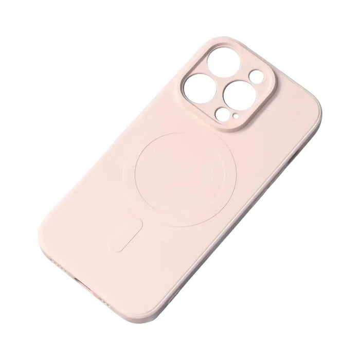 MagSafe compatible silicone case for iPhone 15 Pro Max Silicone Case - cream - Cell phone cases and covers<<<HurtelXML