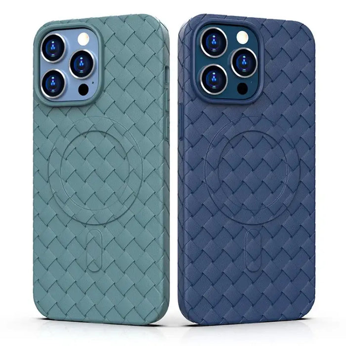 MagSafe Woven Case for iPhone 13 Pro - navy blue - Cell phone cases and covers<<<HurtelXML
