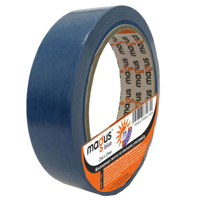BLUE TAPE TAPE. EXTERNAL MAGUS 25M/25MM