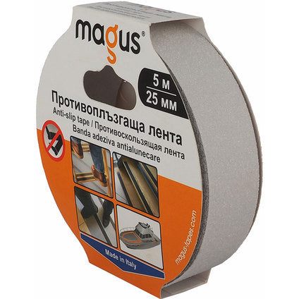 ANTI-SLIP TAPE 5 M/25 MM WHITE COLOR MAGUS AS-5white