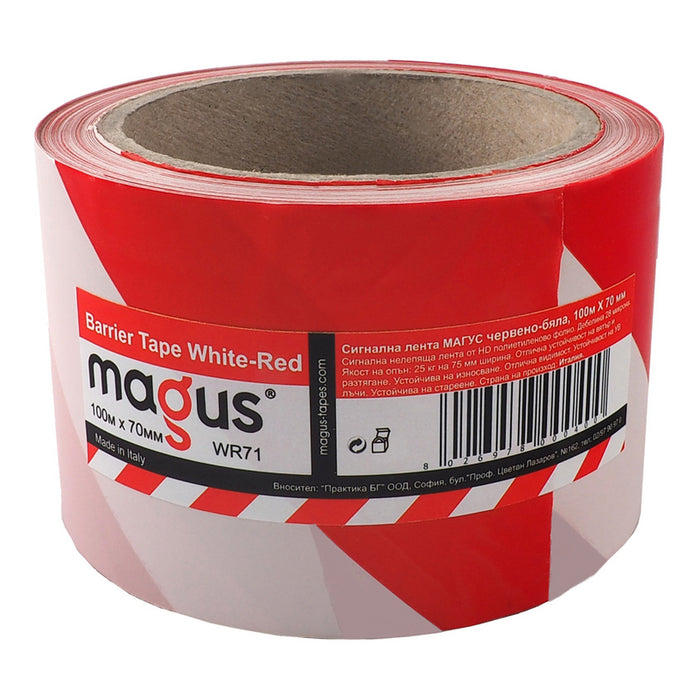SIGNAL TAPE 100M X 70MM MAGUS
