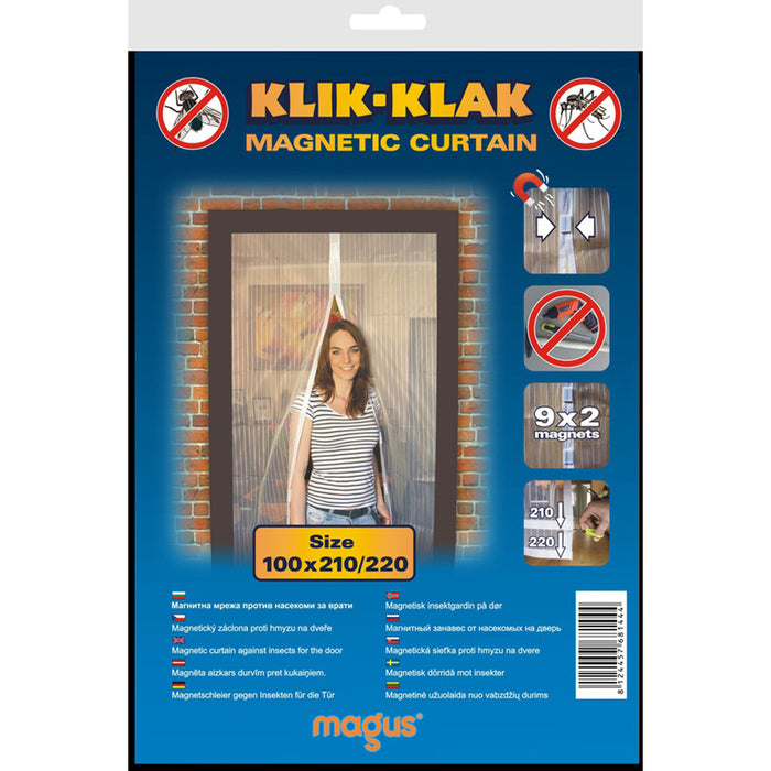 NETTING AGAINST INSECTS TWO DOORS 100X230CM MAGUS 8182