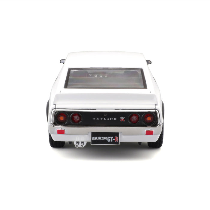 Кола Maisto Special Edition - 1973 Nissan Skyline 2000GT-R, 1:24, бяла