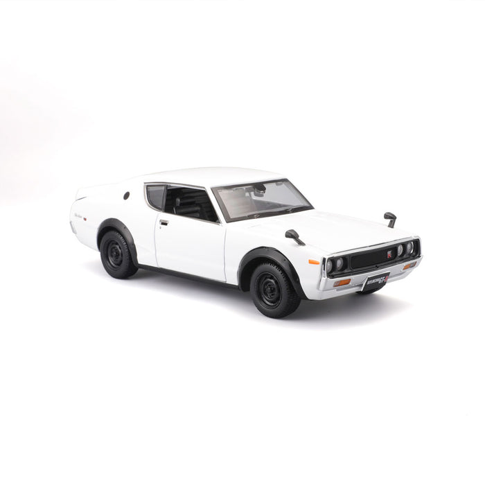 Кола Maisto Special Edition - 1973 Nissan Skyline 2000GT-R, 1:24, бяла