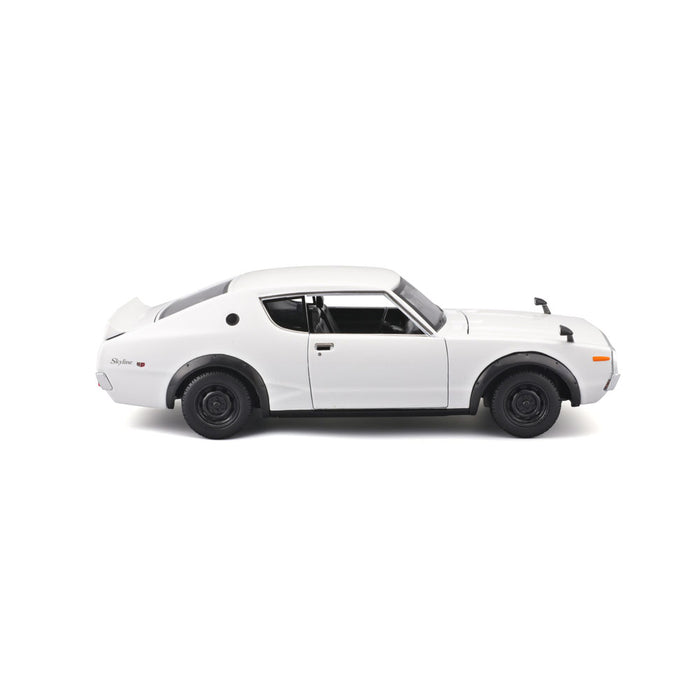 Кола Maisto Special Edition - 1973 Nissan Skyline 2000GT-R, 1:24, бяла