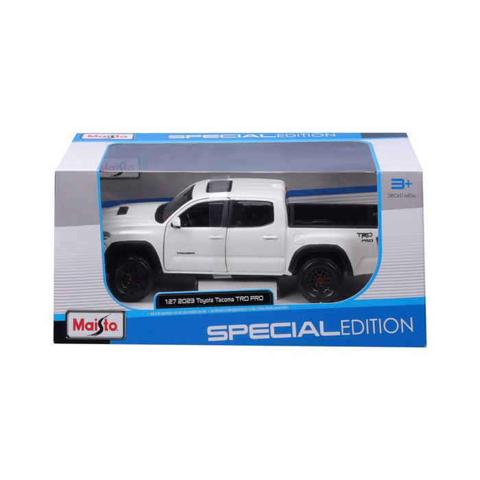 Метален пикап Maisto Special Edition - 2023 Toyota Tacoma, 1:27, бял