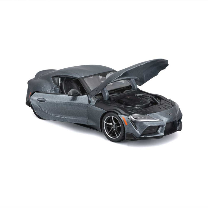 Maisto Special Edition Metal Car - Toyota Supra GR, 1:24, grey